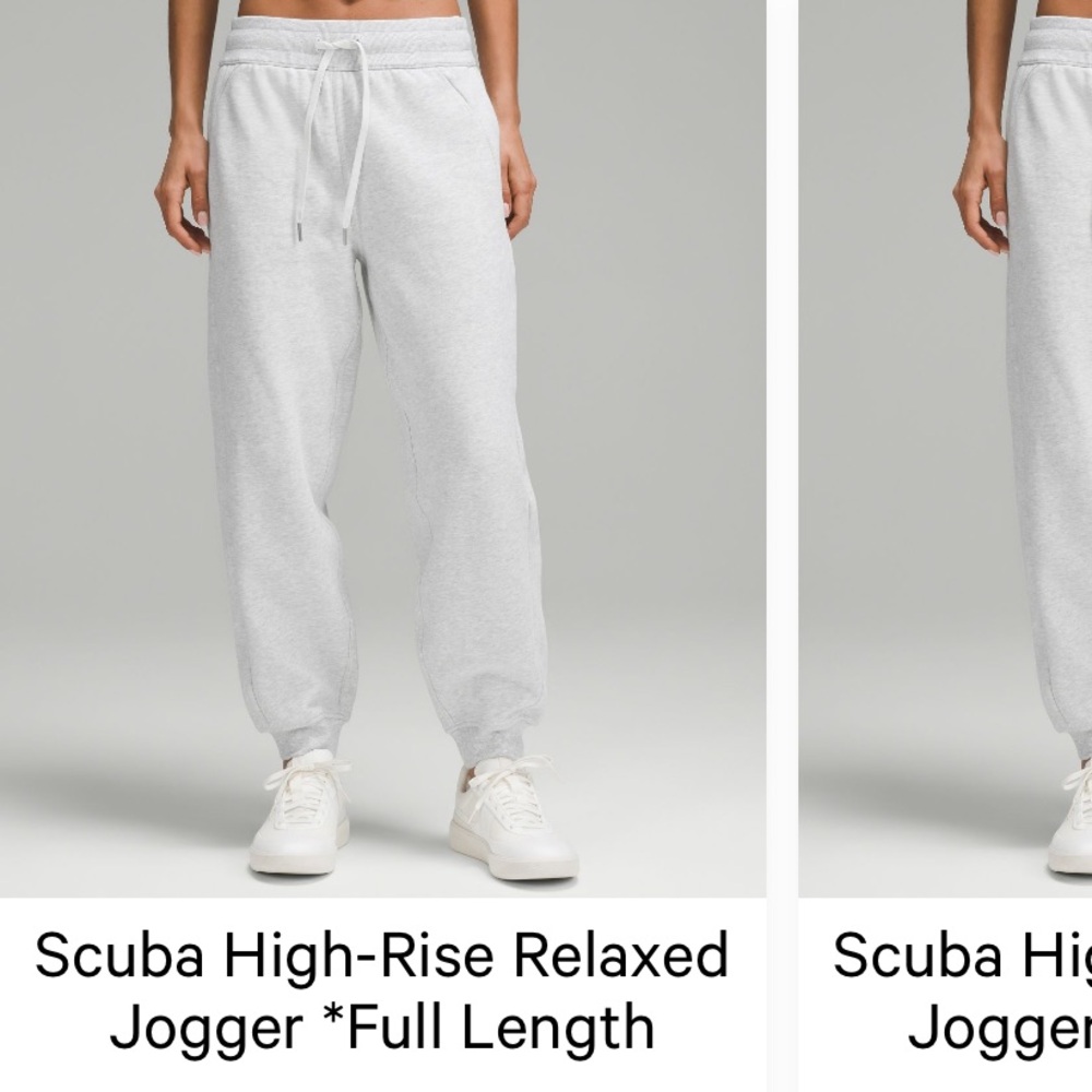 Lululemon Scuba High-Rise Relaxed
Jogger *Full Length